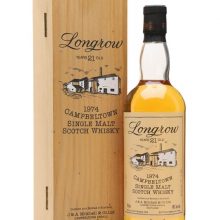 Longrow 1974 / 21 Year Old Campbeltown Single Malt Scotch Whisky |