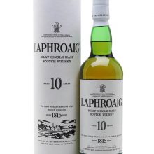 Laphroaig 10 Year Old Islay Single Malt Scotch Whisky |