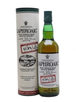 Laphroaig 10 Year Old Cask Strength / Batch 001 / Bot.2009 Islay Whisky |