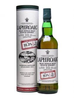 Laphroaig 10 Year Old Cask Strength / Batch 003 / Bot.2011 Islay Whisky |