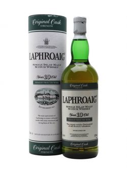 Laphroaig 10 Year Old / Cask Strength / Litre Islay Whisky |