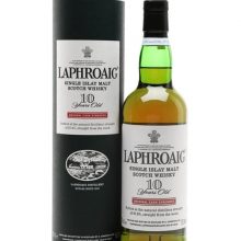 Laphroaig 10 Year Old / Cask Strength Islay Single Malt Scotch Whisky |