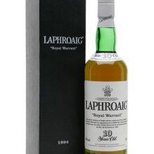 Laphroaig 10 Year Old Royal Warrant / Bot.1994 Islay Whisky |