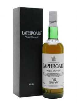 Laphroaig 10 Year Old Royal Warrant / Bot.1994 Islay Whisky |