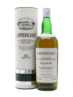 Laphroaig 10 Year Old / Bot.1980s / Litre Islay Whisky |