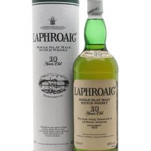 Laphroaig 10 Year Old / Bot.1990s / Post Royal Warrant Islay Whisky |