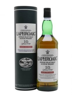 Laphroaig 10 Year Old / Cask Strength / Litre Islay Whisky |