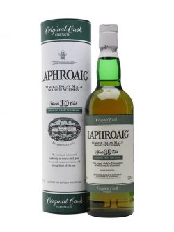 Laphroaig 10 Year Old / Cask Strength / Misspelt Islay Whisky |