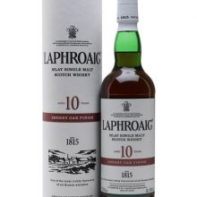 Laphroaig 10 Year Old Sherry Oak Finish Islay Whisky |