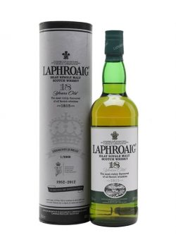 Laphroaig 18 Year Old / Queen's Diamond Jubilee Edition Islay Whisky |