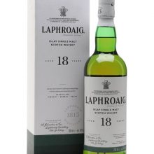 Laphroaig 18 Year Old Islay Single Malt Scotch Whisky |