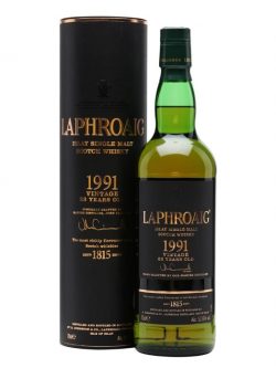 Laphroaig 1991 / 23 Year Old Islay Single Malt Scotch Whisky |