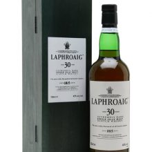 Laphroaig 30 Year Old Islay Single Malt Scotch Whisky |