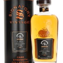 Laphroaig 1998 / 25 Year Old / Bourbon Cask 10495 / Signatory Symington’s Choice Islay Whisky |
