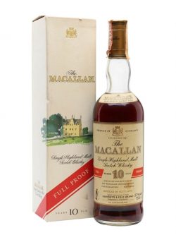Macallan 10 Year Old / Full Proof / Sherry Cask / Bot.1980s Speyside Whisky |