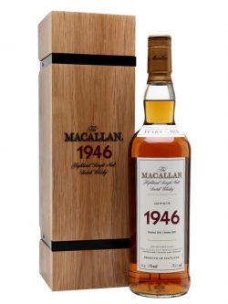 Macallan 1946 / 56 Year Old / Fine & Rare / Cask #46/3M Speyside Whisky |