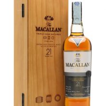Macallan 21 Year Old / Fine Oak Speyside Single Malt Scotch Whisky |