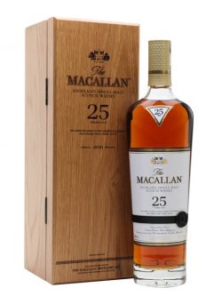 Macallan 25 Year Old / Sherry Oak / 2021 Release Speyside Whisky |