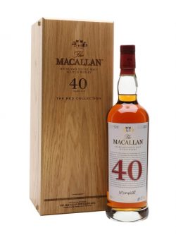Macallan 40 Year Old / The Red Collection / 2023 Release Speyside Whisky |