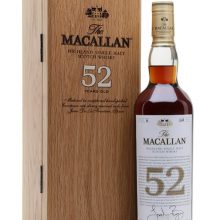 Macallan 52 Year Old / Sherry Cask / 2018 Release Speyside Whisky |