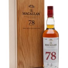 Macallan 78 Year Old / The Red Collection / 2020 Release Speyside Whisky |