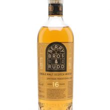 Berry Bros & Rudd 16 Year Old Speyside Single Malt / Traditional Cask Speyside Whisky |
