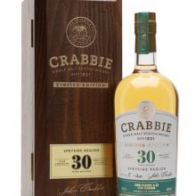 Crabbie 30 Year Old (Glenrothes) Speyside Single Malt Scotch Whisky |