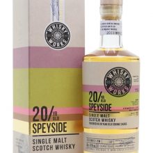 20 Year Old Speyside Cognac Finish / Whisky Works Single Whisky |