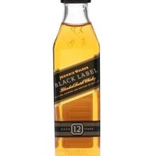 Johnnie Walker Black Label 12 Year Old Miniature Blended Scotch Whisky |