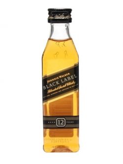 Johnnie Walker Black Label 12 Year Old Miniature Blended Scotch Whisky |
