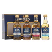 Glen Moray Classic Range Miniature Gift Set / 4x5cl Speyside Whisky |