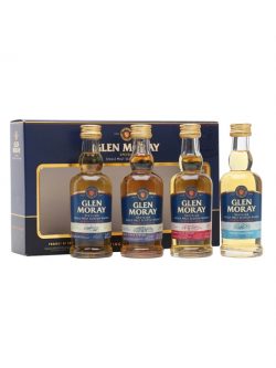 Glen Moray Classic Range Miniature Gift Set / 4x5cl Speyside Whisky |