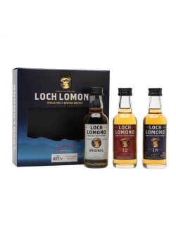Loch Lomond Miniature Gift Set / 3x5cl Highland Whisky |