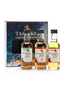 Talisker Miniature Set / 3x5cl Island Single Malt Scotch Whisky |