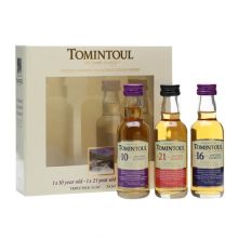 Tomintoul Triple-Pack 10 Yrs, 16 Yrs & 21 Yrs / 3x5cl Speyside Whisky |