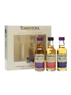Tomintoul Triple-Pack 10 Yrs, 16 Yrs & 21 Yrs / 3x5cl Speyside Whisky |