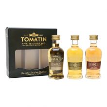 Tomatin Miniature 3-pk / 12 Year Old, Legacy, 14 Year Old Highland Whisky |