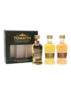 Tomatin Miniature 3-pk / 12 Year Old, Legacy, 14 Year Old Highland Whisky |