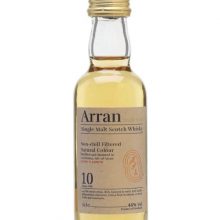 Arran 10 Year Old Malt Miniature Island Single Malt Scotch Whisky |
