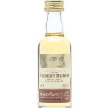 Robert Burns Single Malt Miniature / Isle of Arran Island Whisky |