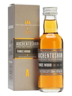 Auchentoshan Three Wood Miniature Lowland Single Malt Scotch Whisky |