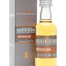 Auchentoshan American Oak Miniature Lowland Single Malt Scotch Whisky |