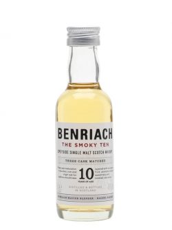 Benriach The Smoky Ten / 10 Year Old / Miniature Speyside Whisky |