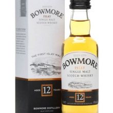 Bowmore 12 Year Old Miniature Islay Single Malt Scotch Whisky |