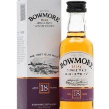 Bowmore 18 Year Old Miniature Islay Single Malt Scotch Whisky |