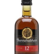Bunnahabhain 12 Year Old Miniature Islay Single Malt Scotch Whisky |