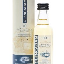 Glencadam 10 Year Old Miniature Highland Single Malt Scotch Whisky |