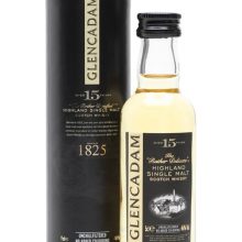 Glencadam 15 Year Old Miniature Highland Single Malt Scotch Whisky |