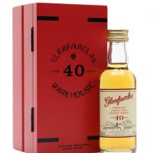 Glenfarclas 40 Year Old Miniature Speyside Single Malt Scotch Whisky |