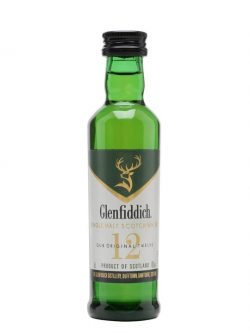 Glenfiddich 12 Year Old Miniature Speyside Single Malt Scotch Whisky |
